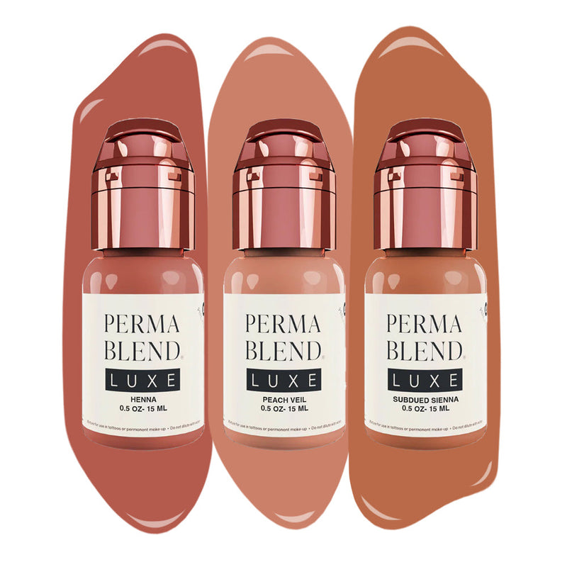 Nude Lip Mini Set — Perma Blend Luxe — 3 1/2oz Bottles