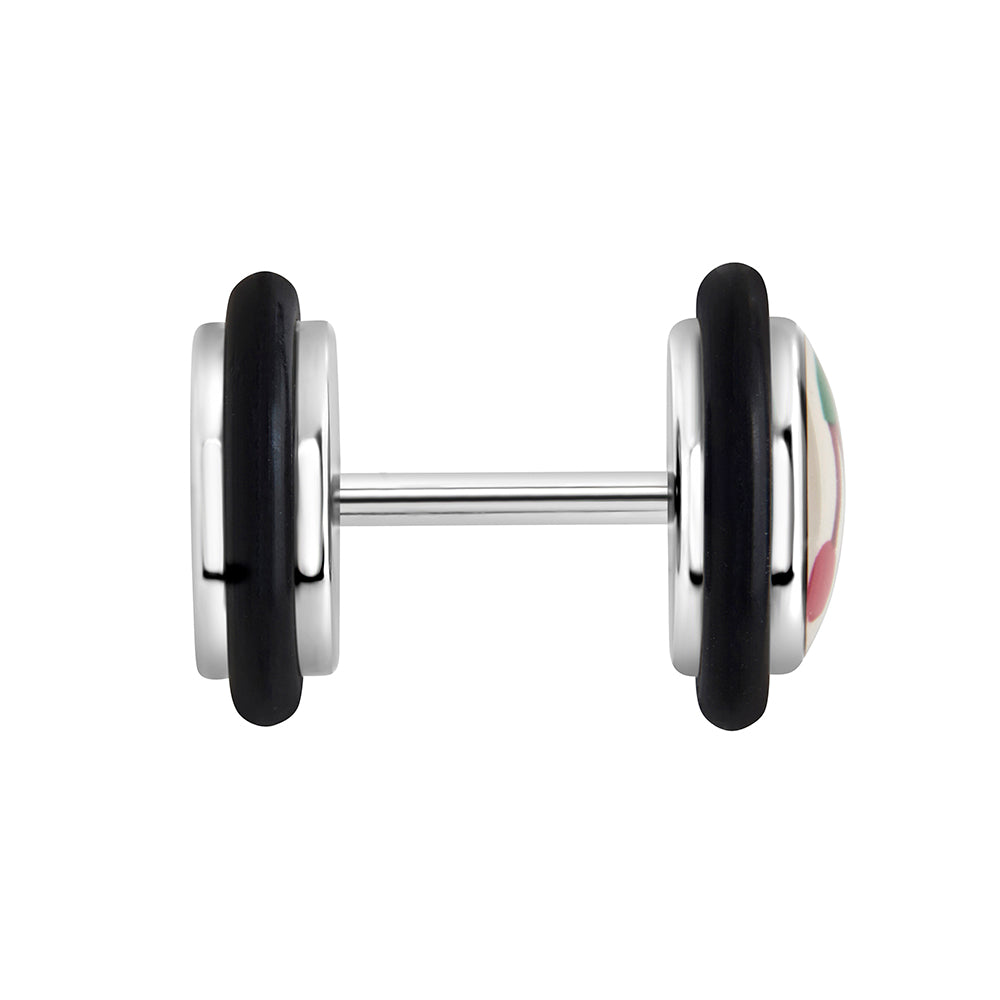 CHERRY illusion Fake Piercing Plug - Price Per 1 Fake Plug