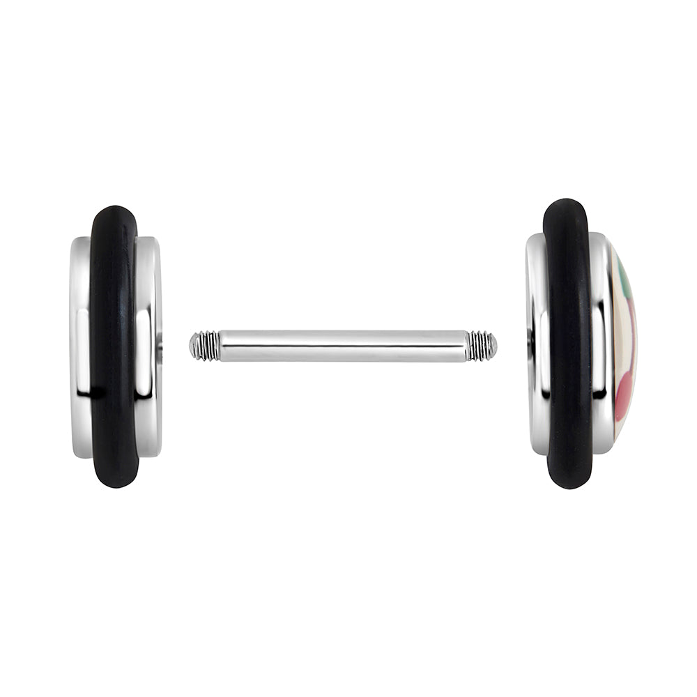 CHERRY illusion Fake Piercing Plug - Price Per 1 Fake Plug