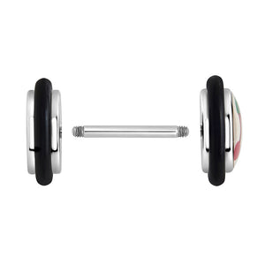 CHERRY illusion Fake Piercing Plug - Price Per 1 Fake Plug