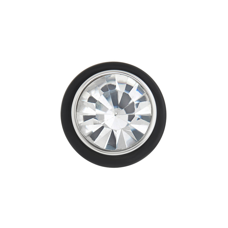 CLEAR GEM illusion Fake Piercing Plug - Price Per 1 Fake Plug