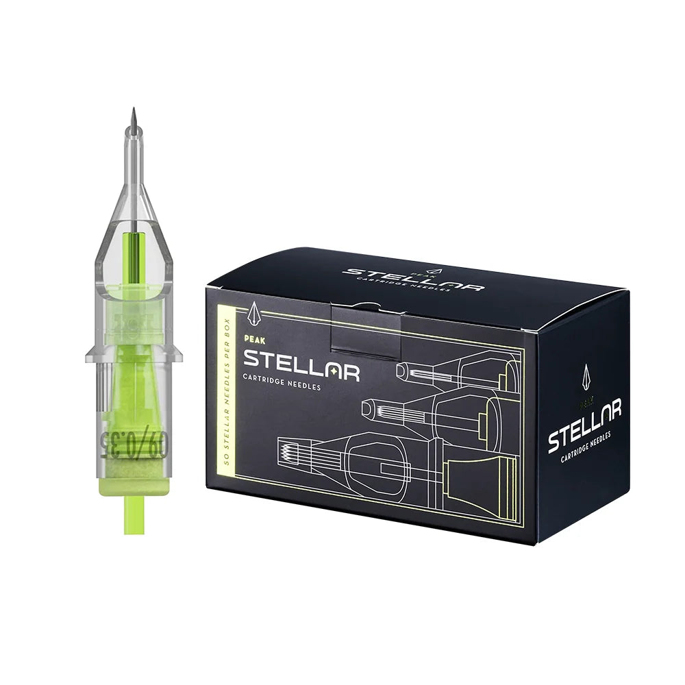 Peak Stellar Needle Cartridges — Box of 50