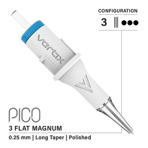 Vertix Pico Flat Magnum 3 0.25 Long