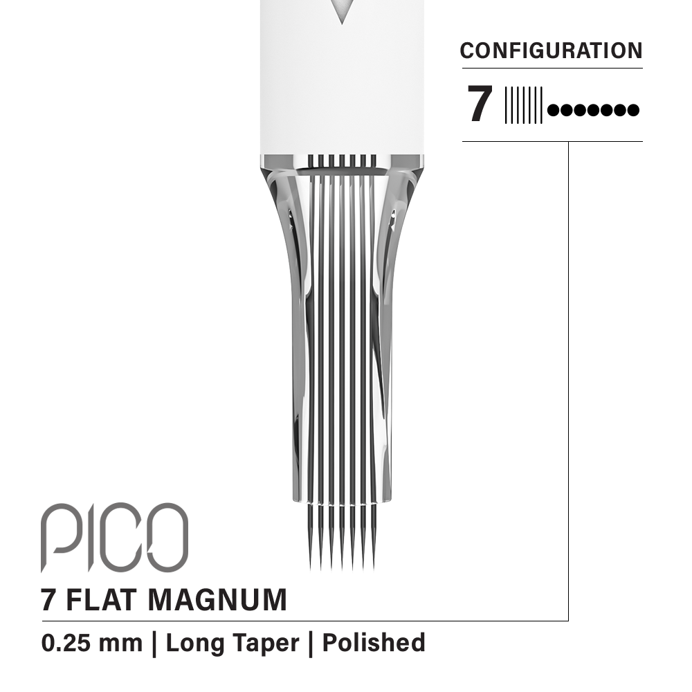 Vertix Pico Flat Magnum 7 0.25 Long