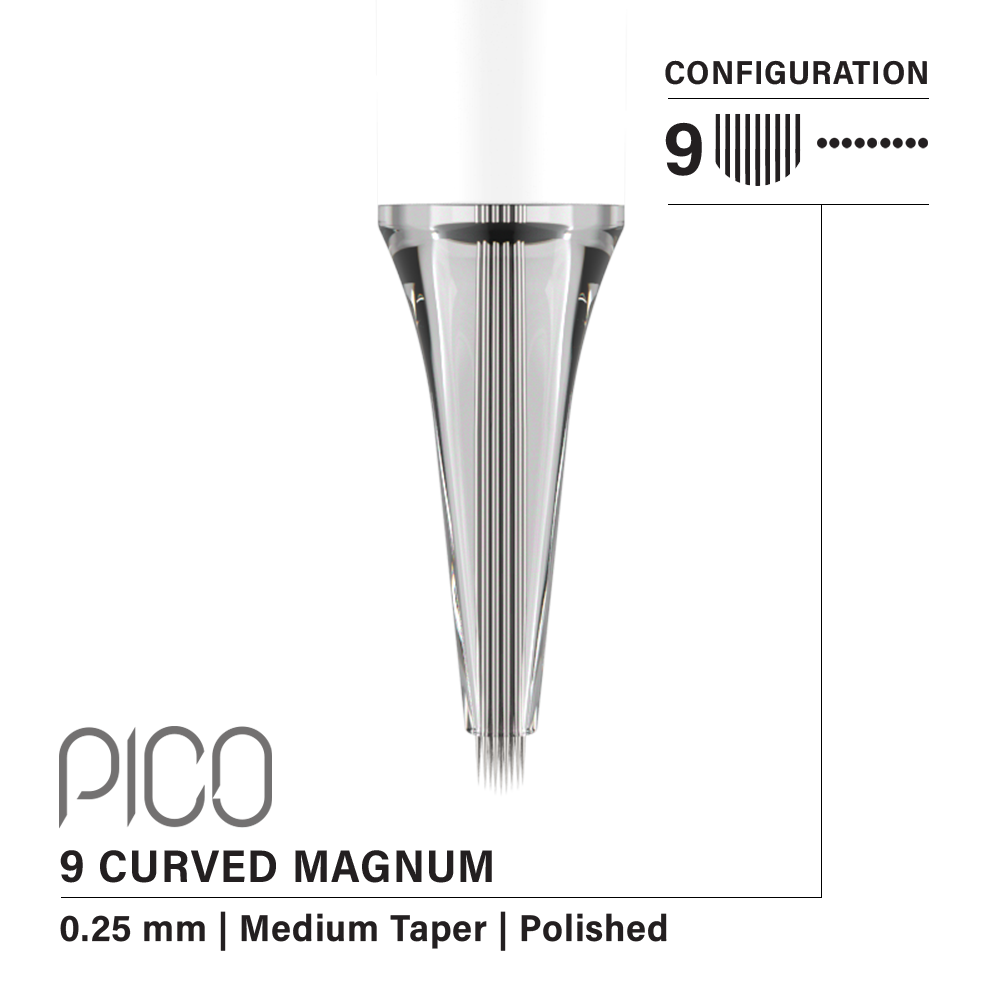 Vertix Pico Curved Magnum 9 0.25 Medium