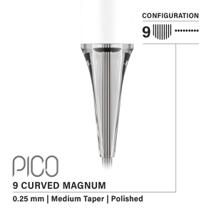 Vertix Pico Curved Magnum 9 0.25 Medium