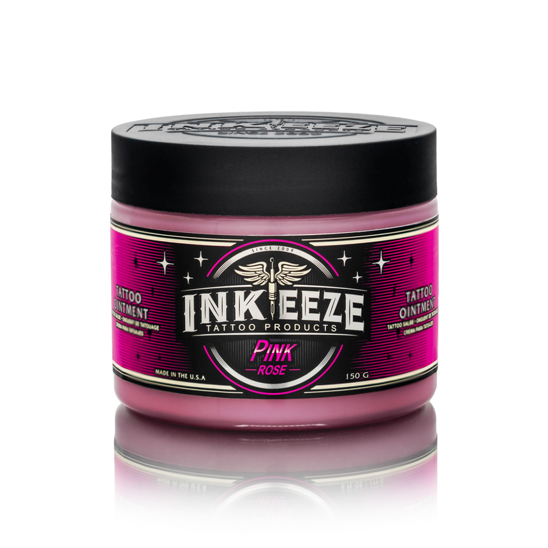INK-EEZE Pink Glide Tattooing Ointment — 6oz Jar