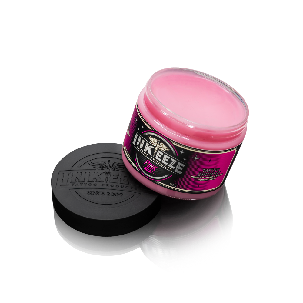INK-EEZE Pink Glide Tattooing Ointment — 6oz Jar
