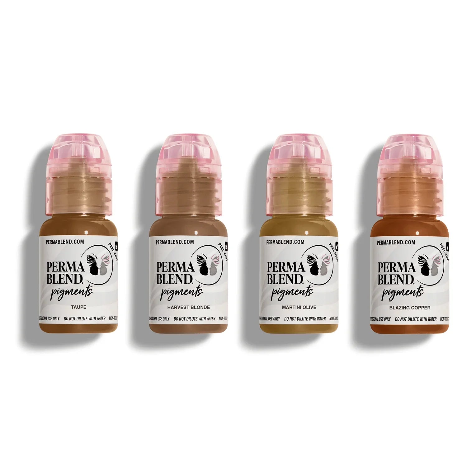 Light Eyebrow Mini Set – Perma Blend – 4 1/2oz Bottles