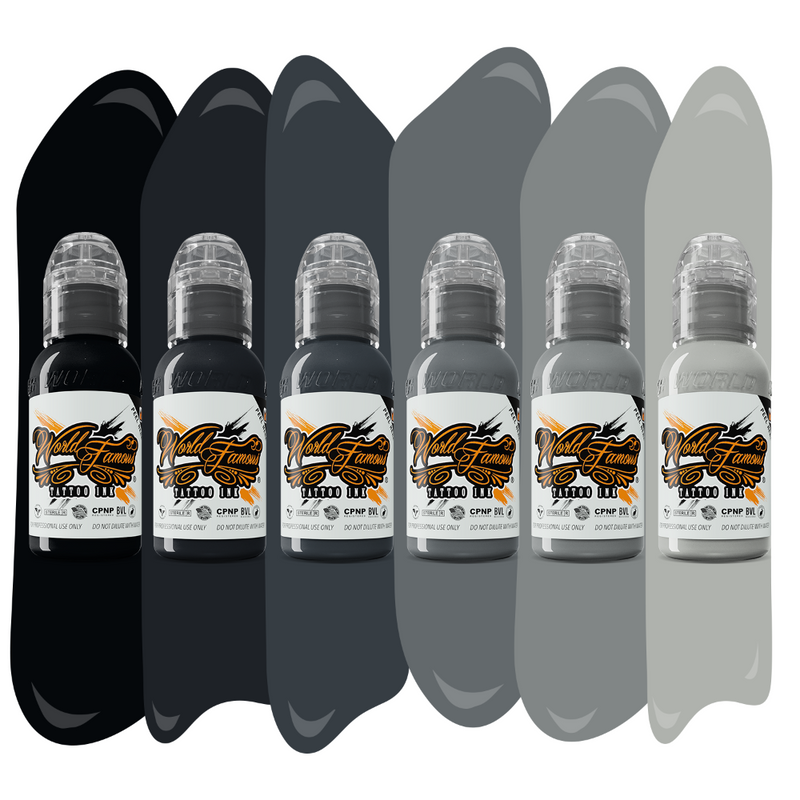 Mono Chromatic Set — World Famous Tattoo Ink — Pick Size