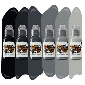 Mono Chromatic Set — World Famous Tattoo Ink — Pick Size