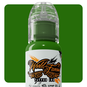 7 Color Simple Set — World Famous Tattoo Ink — 1/2oz