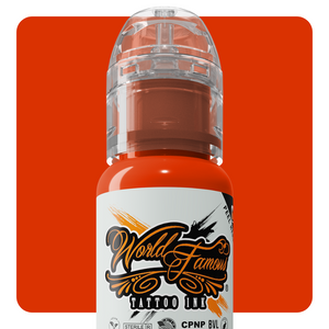 7 Color Simple Set — World Famous Tattoo Ink — 1/2oz