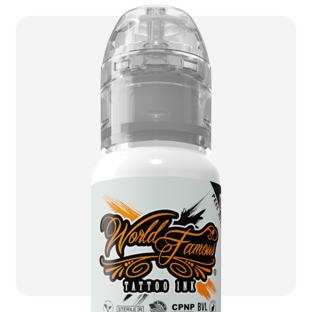 7 Color Simple Set — World Famous Tattoo Ink — 1/2oz