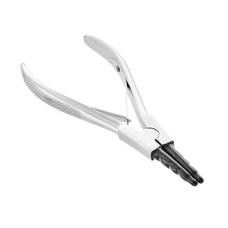 6” Ring Opening Pliers with Black Rubber Tips