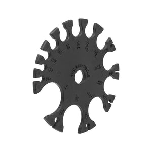 Plastic Wheel Gauge - Perfect for Measuring Body Jewelry