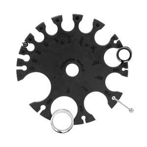 Plastic Wheel Gauge - Perfect for Measuring Body Jewelry