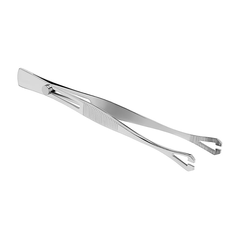 Mini Pennington 6” Slotted Steel Forceps