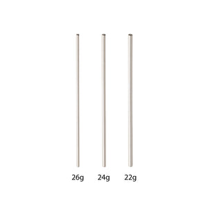 Disposable Stainless Steel Transfer Pins for Internally Threaded or Threadless Jewelry — Bag of 50