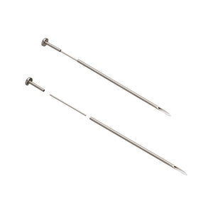Disposable Stainless Steel Transfer Pins for Internally Threaded or Threadless Jewelry — Bag of 50