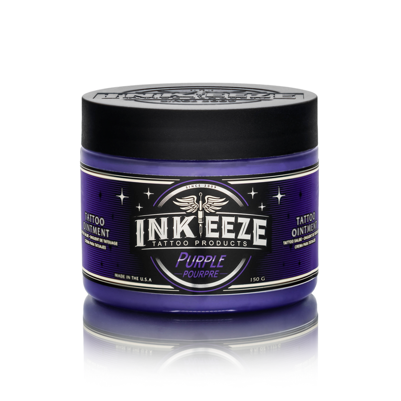 INK-EEZE Purple Glide Tattooing Ointment - 6oz Jar
