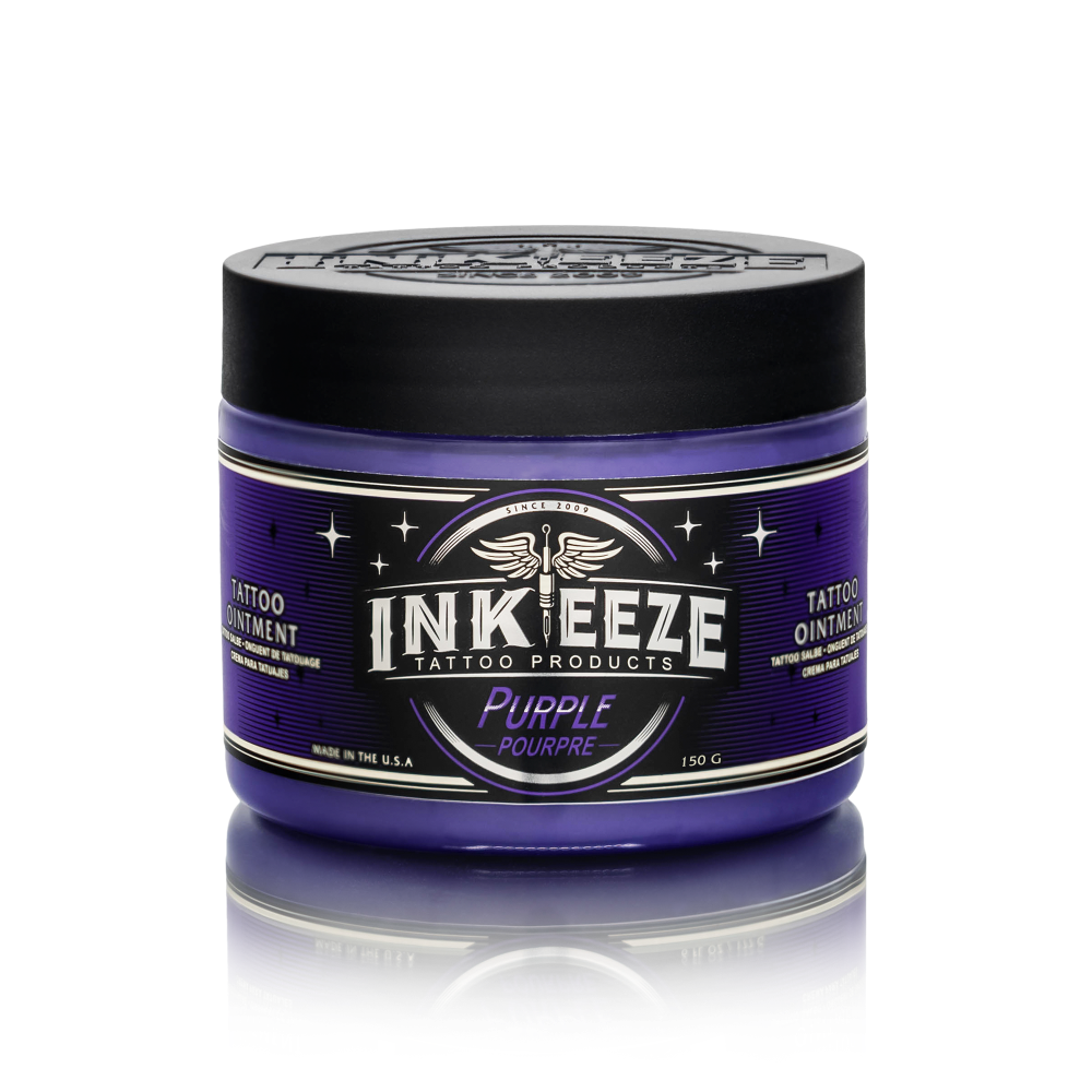 INK-EEZE Purple Glide Tattooing Ointment - 6oz Jar