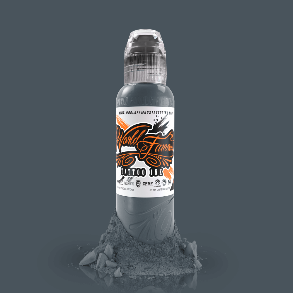 A.D. Pancho Pastel Greys Set — World Famous Tattoo Ink — Pick Size