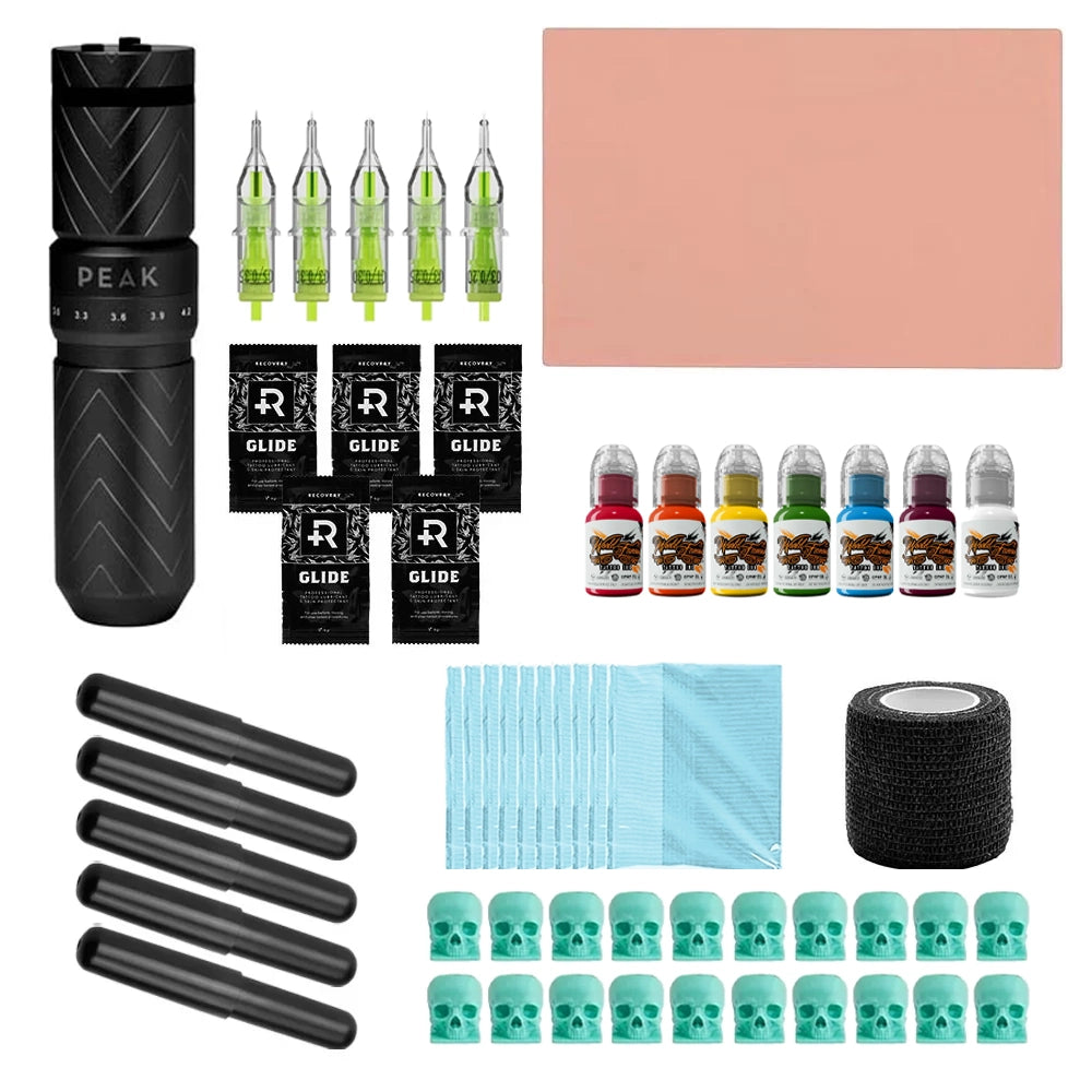 Peak Solice Pro Wireless Tattoo Kit for Apprentices
