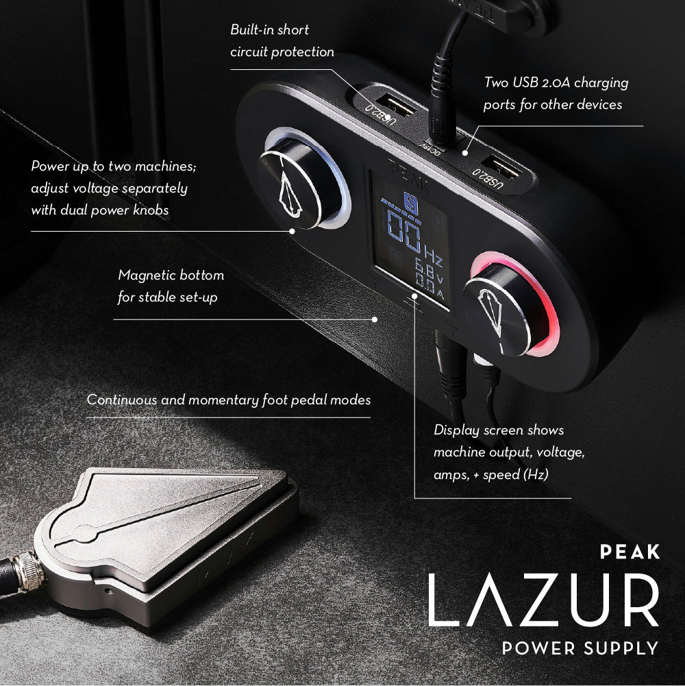 Peak Kyan Wired Tattoo Kit for Apprentices