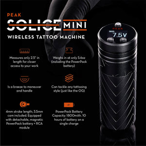Peak Solice Mini Wireless Tattoo Kit for Apprentices