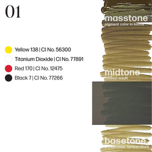 Paulina Osinkowska Ombre Brows 6 Bottle Set — Perma Blend — 1/2oz