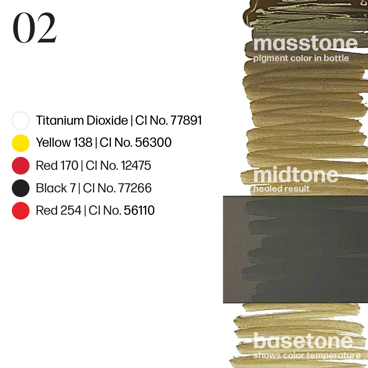 Paulina Osinkowska Ombre Brows 6 Bottle Set — Perma Blend — 1/2oz