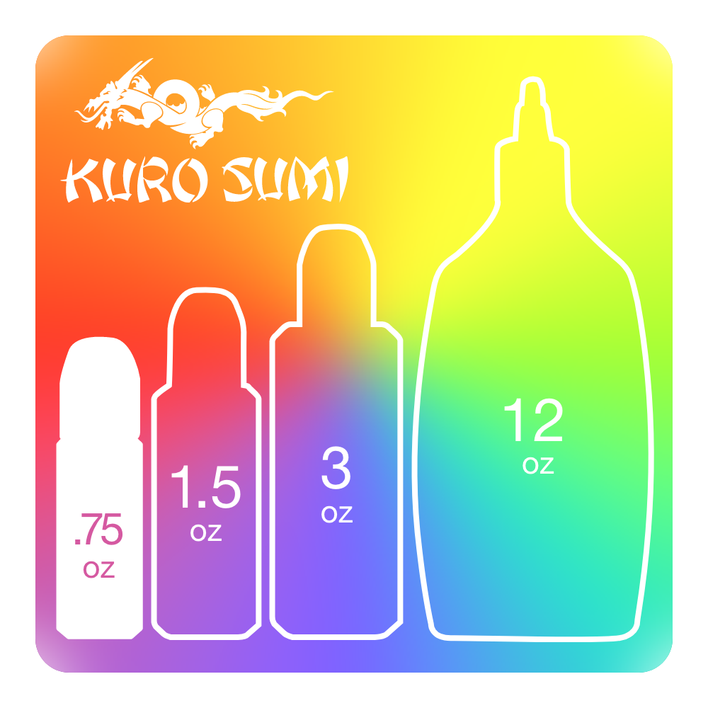 Kuro Sumi Tattoo Ink — 0.75oz Bottle
