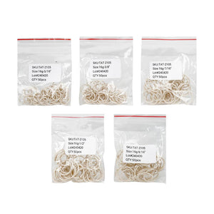 Saferly Biodegradable Placement Rings — Box of 250