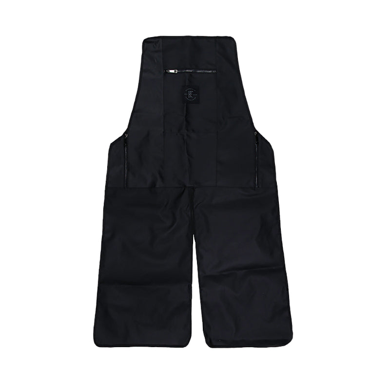 Knife & Flag Non-Porous Split Leg Apron — Black