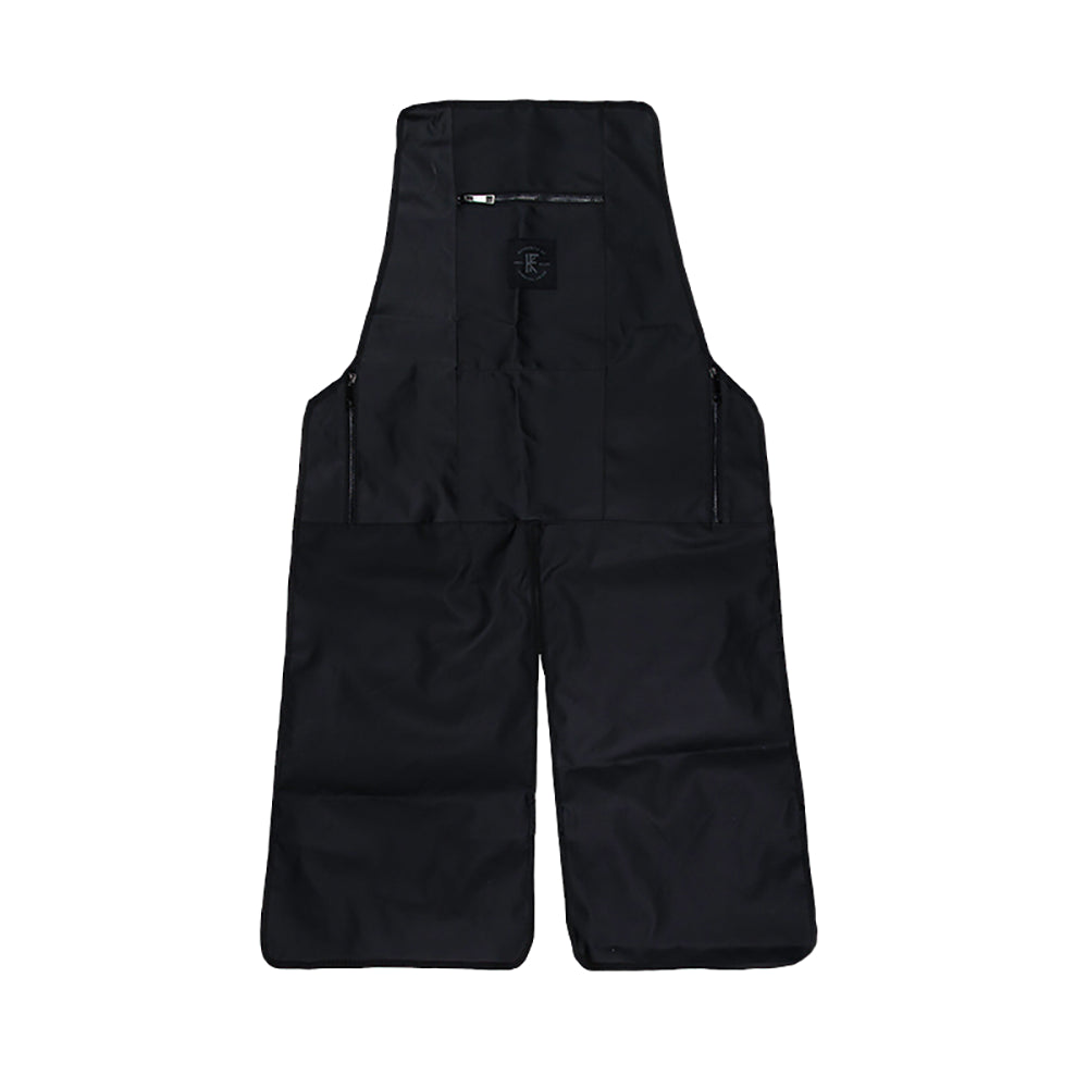 Knife & Flag Non-Porous Split Leg Apron — Black