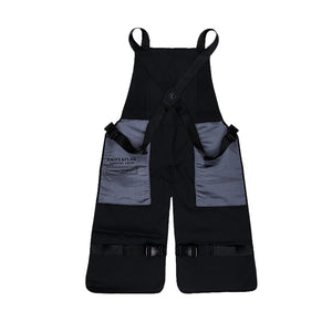 Knife & Flag Non-Porous Split Leg Apron — Black