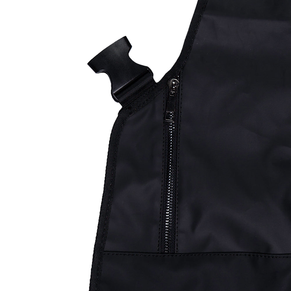 Knife & Flag Non-Porous Split Leg Apron — Black