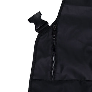 Knife & Flag Non-Porous Split Leg Apron — Black