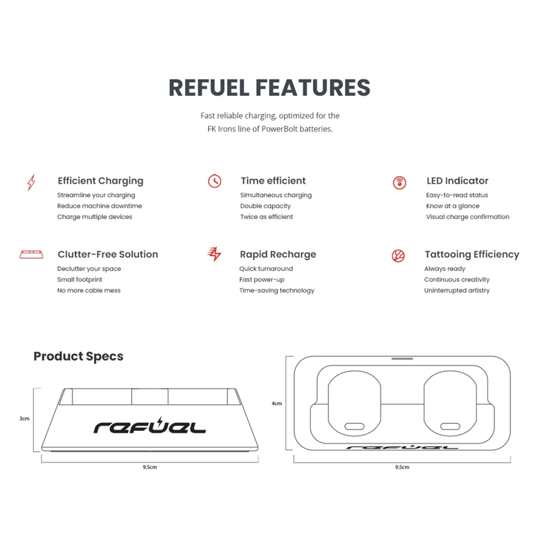FK Irons Refuel Charging Dock