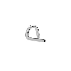 Titanium Threadless Nostril Screw — Add Your Own Top — Pick Gauge
