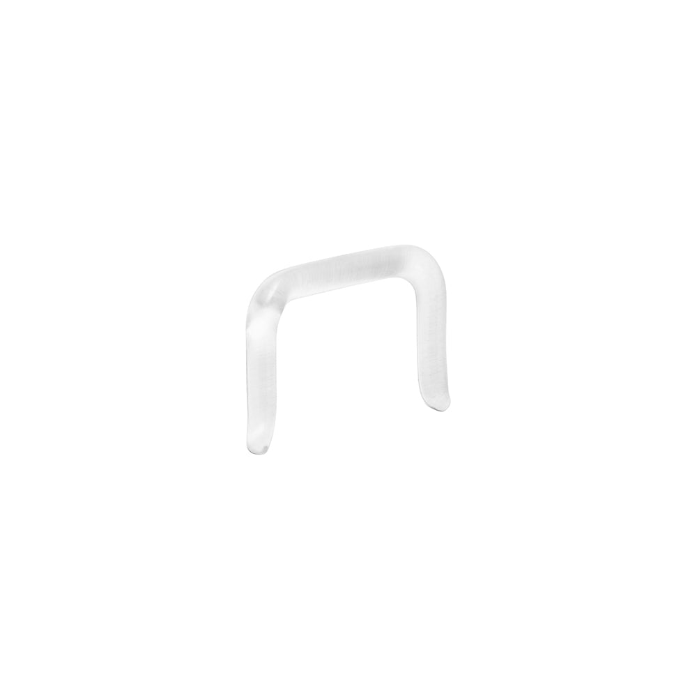 Crystal Glass Septum Retainer — 18g–8g — Price Per 1