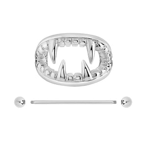 14g Vampire Teeth Nipple Ring Shield - Price Per 1