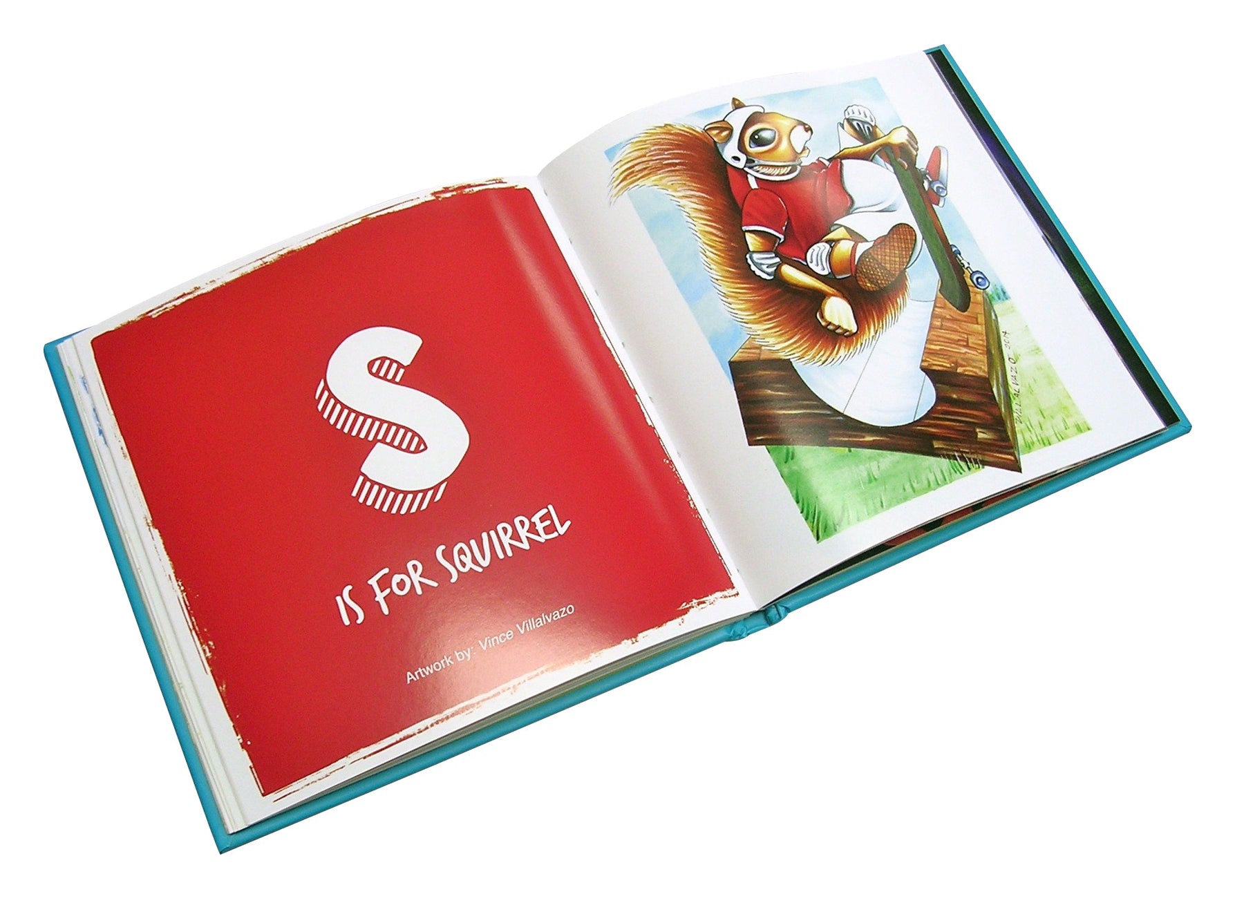 ABC: Tattoo Artists Illustrate the Alphabet — Padded Hardcover Book