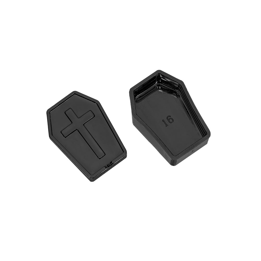 Saferly Coffin Ink Cap Lids — #25 — Bag of 200 — Pick Color