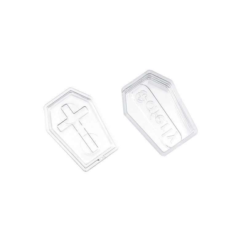 Saferly Coffin Ink Cap Lids — #25 — Bag of 200 — Pick Color