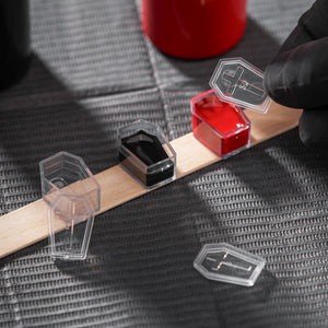 Saferly Coffin Ink Caps — #25 — Bag of 200 — Pick Color