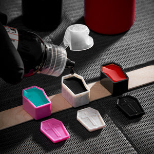 Saferly Coffin Ink Caps — #25 — Bag of 200 — Pick Color