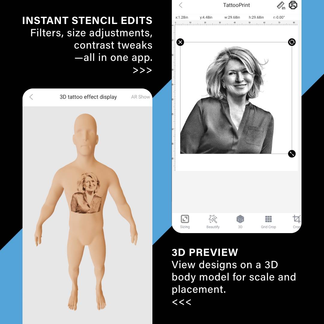 Saferly Bluetooth Stencil Printer