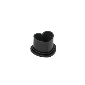 Saferly Heart Silicone Ink Caps — Pick Size and Color — Bag of 500